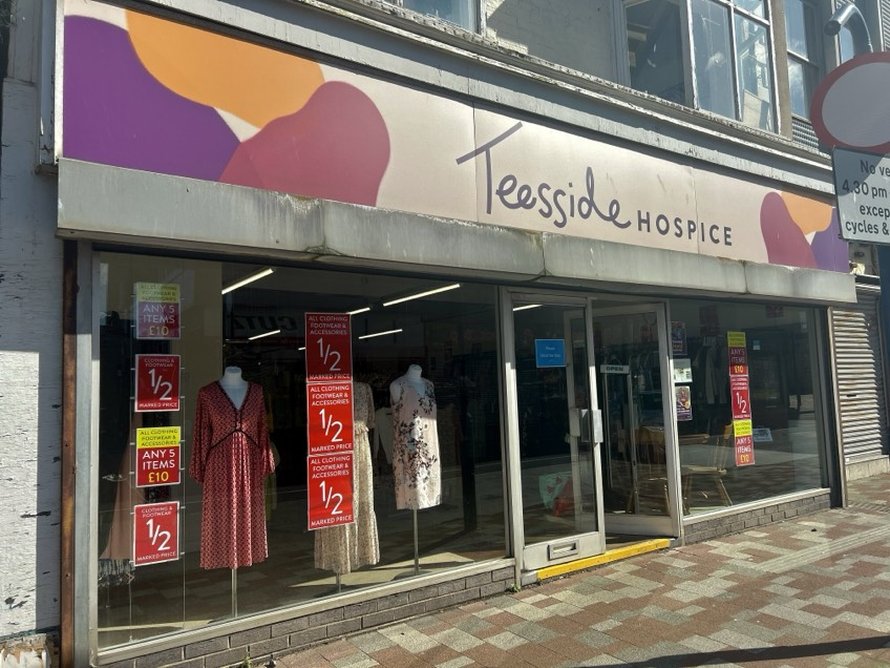 Redcar charity shop