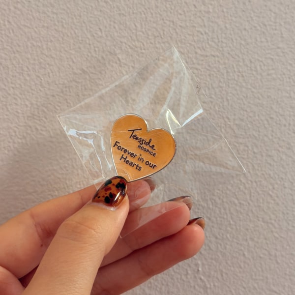 Forever In Our Hearts Pin Badge